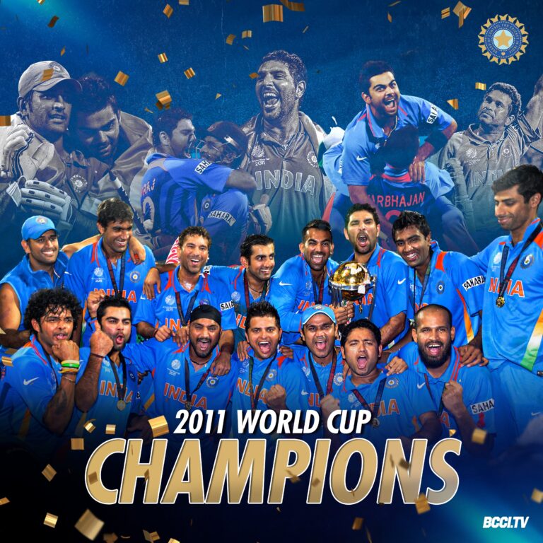 “Chasing the Impossible: A Retrospective Look at India’s Historic 2011 World Cup Win”