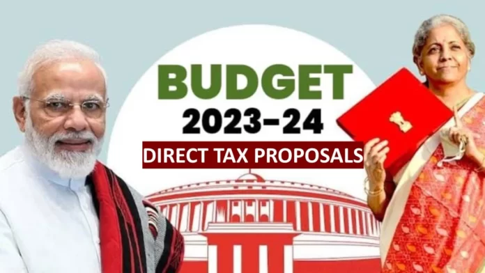 Direct Taxes proposals Budget 2023