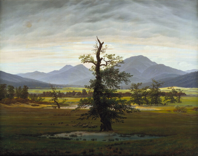 “The Lonely Tree” by Caspar David Friedrich: A Symbolic Ode to Nature’s Solitude