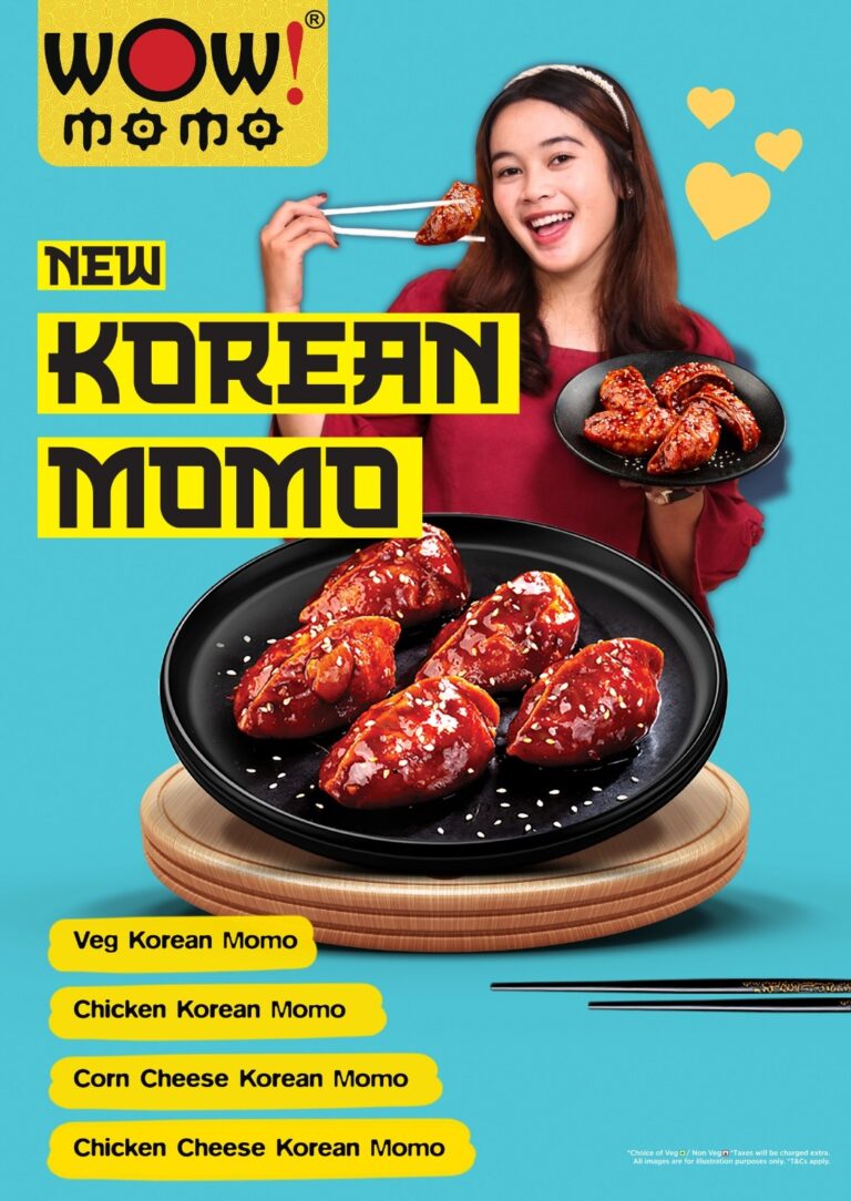 Korean Flavours, Momo Style- Get Ready to Crave! – WOW! MOMO Launches Korean Momo Range