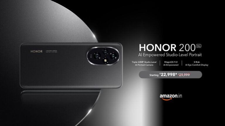 HONOR 200 Gets AI-Powered MagicOS 9.0 and Now at Limited-Time Price of Rs. 22,999 on Amazon.in