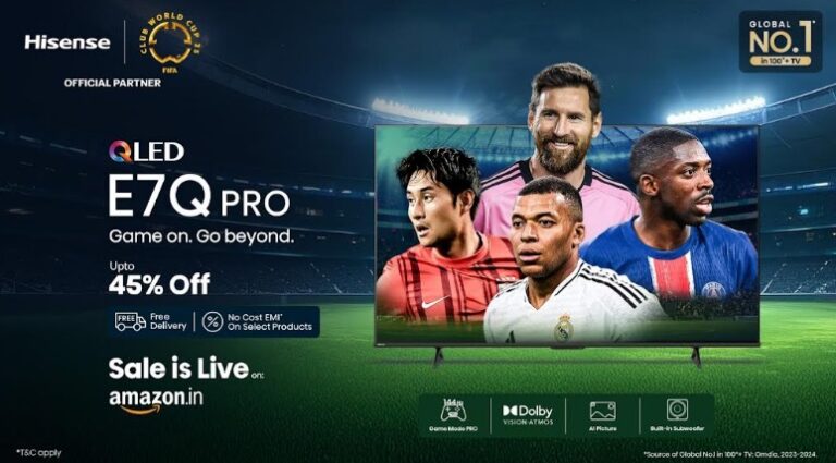 Hisense Unveils E7Q Pro QLED Smart TV, Designed for Heightened Entertainment Experience