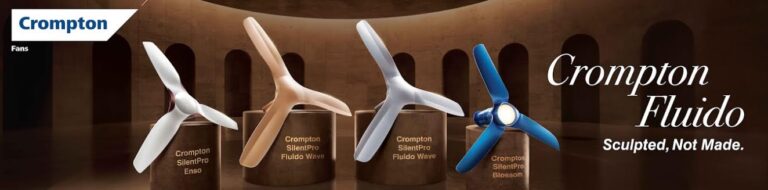Crompton Celebrates World Interiors Day with its Sculpted Marvel – SilentPro Fluido Series