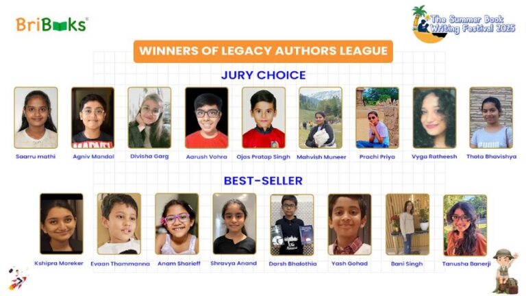 India’s Youth Pen Their Legacy as Early Achievers in Summer Book Writing Festival 2025 Edition
