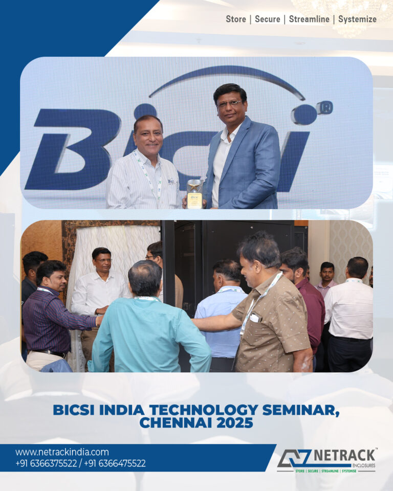 Netrack Highlights iRack Innovation at BICSI India Technology Seminar 2025 in Chennai