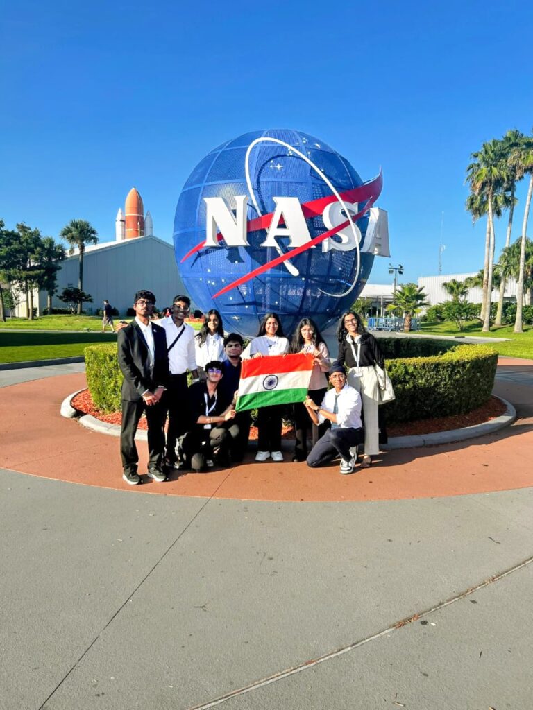 Students from Amity Group of Schools Represent India at NASA’s Kennedy Space Centre for Global Space Design Challenge