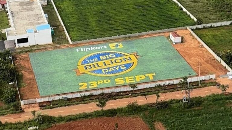 Flipkart’s Big Billion Days Takes Outdoor Innovation to New Heights. Literally Flipkart’s Big Billion Days Takes Outdoor Innovation to New Heights. Literally