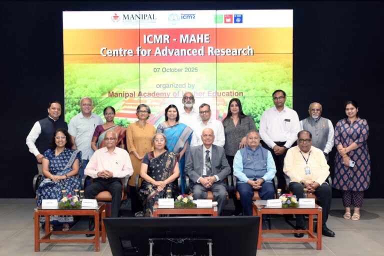 MAHE Establishes ICMR–MAHE Centre for Advanced Research with Rs. 12.84 Crore ICMR Grant