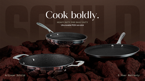 Stahl Launches Artisan Schild: India's Safest No-Scratch Non-Stick Range Reinforced with PEEK Technology