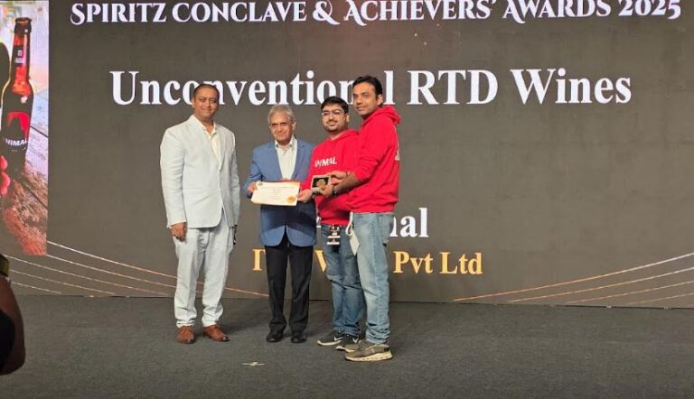 India's Naturally Made Apple Cider, ANIMAL, Wins Gold in the Blind Tasting Category AT Spiritz 2025