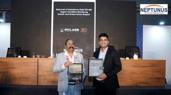 Indian Register of Shipping (IRS) and Neptunus Partner to Develop India's First CBM-based Marine Engine Monitoring Technology under 'Make in India'