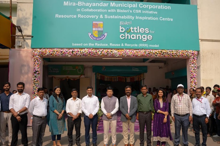 Bisleri International and Mira Bhayandar Municipal Corporation Inaugurate the City's First Plastic Recovery & Sustainability Inspiration Centres