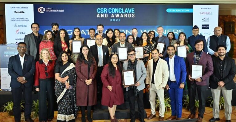 Indo-French CSR Excellence Celebrated at IFCCI&apos;s 7th Annual CSR Conclave & Awards