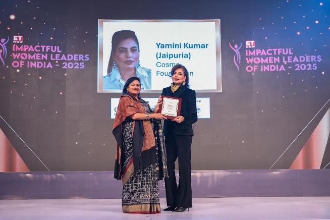 Cosmo Foundation Leadership Honoured at ET NOW's Impactful Women Leaders of India 2025