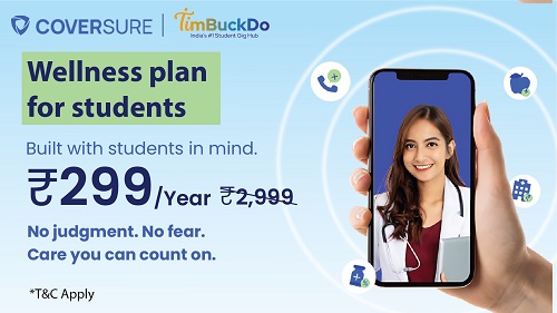 TimbuckDo Partners with CoverSure to Launch India's Most Affordable Student-First Wellness Plan at Just INR 299/Year