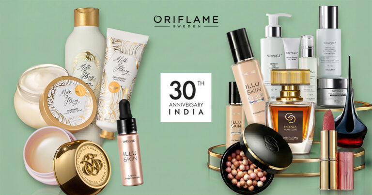 Oriflame Marks 30 Years in India with a Continued Focus on Product Excellence and Expanding Business Opportunities