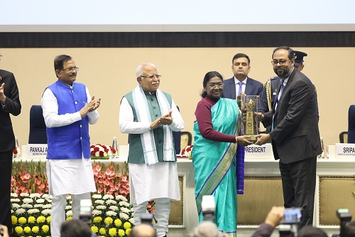 President of India Confers Crompton with the prestigious National Energy Conservation Award 2025