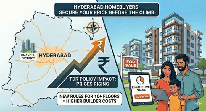 TDR Policy Explained: Why Hyderabad Homebuyers Should Buy Now Before Prices Move Up