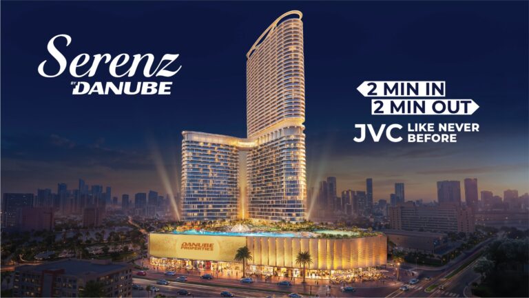 Danube Properties Launches 'Serenz by Danube' in JVC With A Convenient 2-Minutes-In, 2-Minutes-Out Access