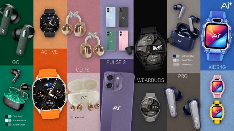 Ai+ Smartphone Launches AIoT Ecosystem with NovaPods & NovaWatch; Announces Pulse 2 Launch on March 2