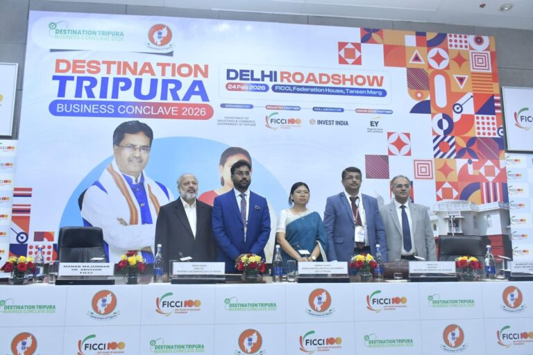 Destination Tripura – Business Meet 2026 Investors' Roadshow Successfully Held in New Delhi