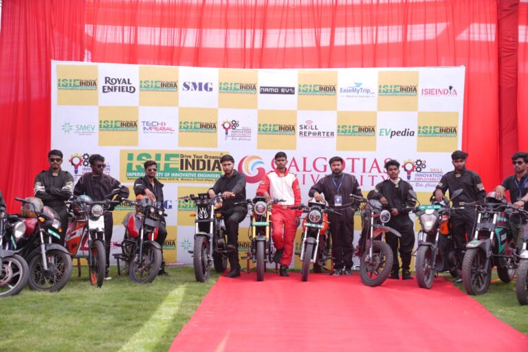 Galgotias University Hosts National E-Bike Challenge to Promote Green Mobility in India