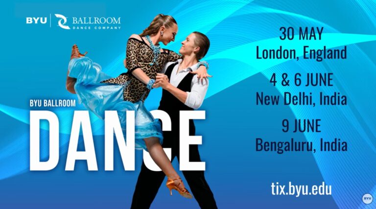 Award-winning BYU Ballroom Dance Company to Perform in India, Showcasing World-Class Dance and Cultural Exchange