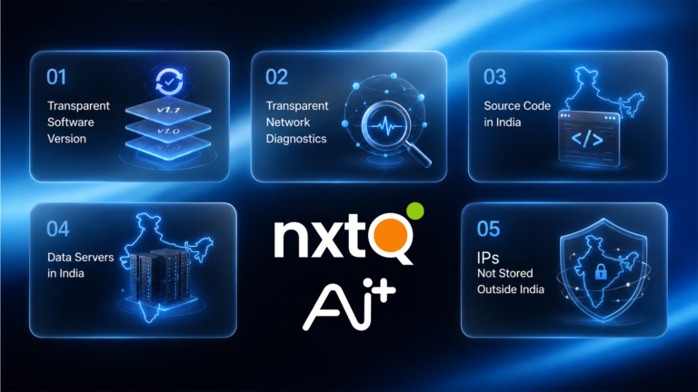 Ai+ Opens Up Nxt Quantum OS with Transparent Software Versions and Network Diagnostics